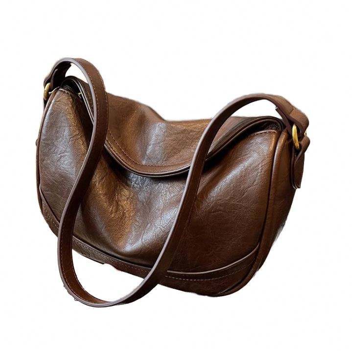 PU Leather Large Capacity Women's Handbag Shoulder Crossbody Bag